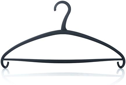 Yumuo Cabine de plástico Curvido Cabeças de camisa sem costura suportam calças penduradas molhadas e secas Rack-A