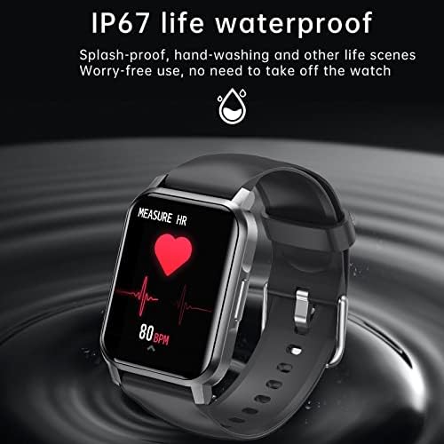 Naittoop Smart Watch Relógio 1,72 polegadas Tela colorida para Android e iOS Phones