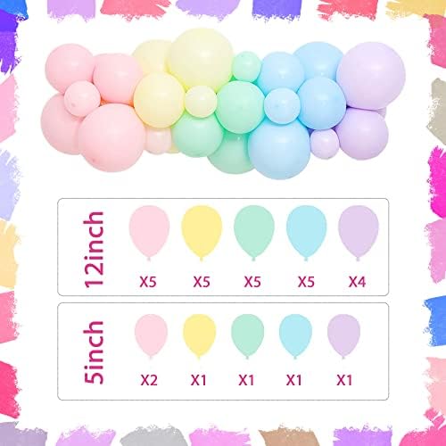 Laventey 35 PCs na nuvem 9 de aniversário para meninas no cenário de 9 anos da nuvem 9 Balões da Cloud 9 na nuvem 9 Banner Cloud Balão Rainbow Balloon