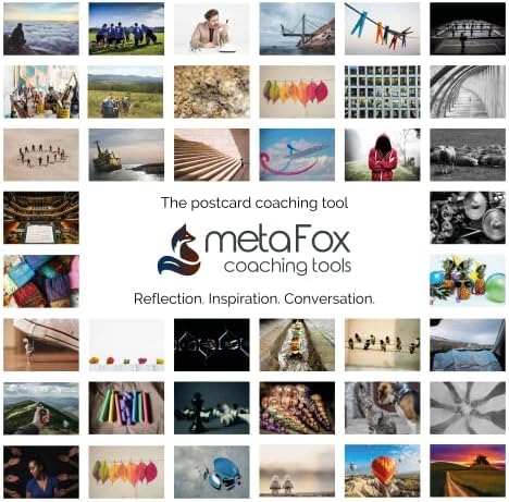 Metafox - 52 cartões inspiradores, cartões postais motivacionais, cartões de figura para treinamento e terapia, cartões de atenção