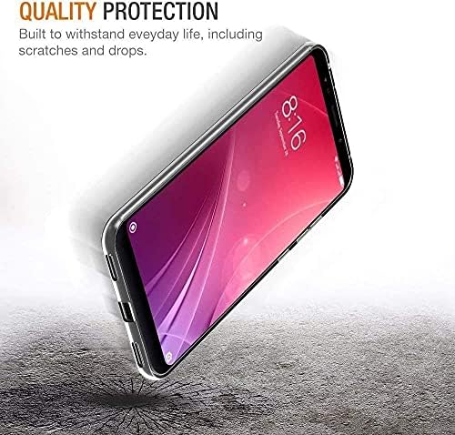 Blu G91 MAX Case e protetor de tela Vidro temperado, anel rotativo [Montagem magnética do carro] [Moda] TPU Protection Cover