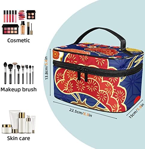 Desenho animado colorido saco de maquiagem colorido saco de maquiagem de transmética Bolsa de higiene pessoal Organizador de maquiagem para mulheres