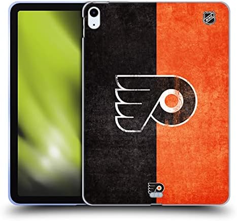 Os projetos de capa principal licenciados oficialmente NHL meio angustiado Philadelphia Flyers Case de gel macio compatível com