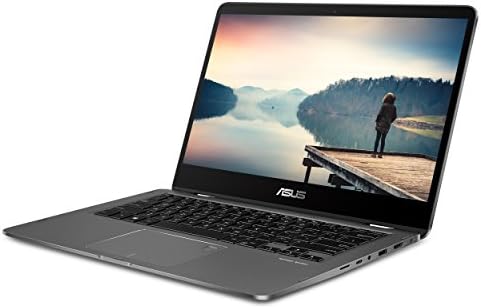 ASUS ZenBook Flip 14 Laptop conversível Ultra Slim, 14 ”Full HD Wideview, 8ª geração Intel Core i7-8565U, RAM de 16 GB, 512 GB PCIE
