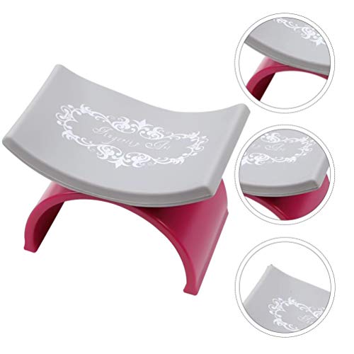 Resto de braço de unhas Beauptty, travesseiro de mão Manicure U Filfa Almofada Professor Profissional Pesquisa de Mesa de Mesa de Mesa de Mesa de Manicure, vermelho