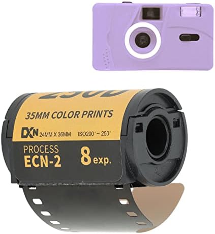 Impressões coloridas, filme de impressão colorida Exposição ampla faixa de exposição de 35 mm de alta resolução de 200-250 graus Sensibilidade da luz Profissional ECN 2 Processo para 135 Câmera