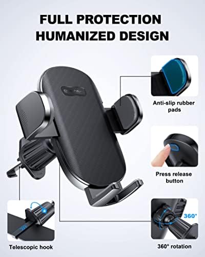 Guanda Technologies co., Ltd. Montagem do telefone para ventilação de carro, Ultra Stable Air Vent Cell Phone Portador de carro