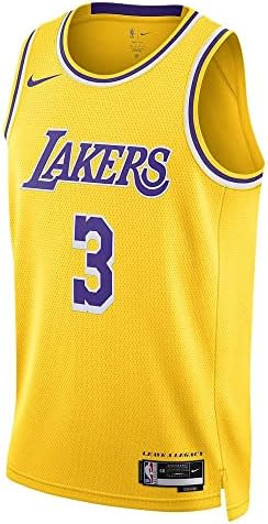 Nike NBA La Lakers Anthony Davis Icon Edition Jersey Men's Swingman