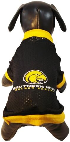 NCAA Southern Mississippi Golden Eagles Athletic Mesh Dog Jersey