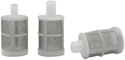 Confiança Artesão de Confiança 8mm 10mm 12mm Interface Aço inoxidável Malha de malha sifão Filtro líquido Irrigação Aquário Supplies