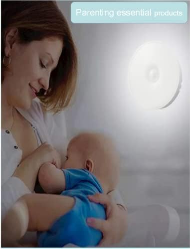 Yi Sensor de movimento pulmonar Night Night Light Indoor Recarregável Pequeno armário LED Light Light Warm e White sem fio