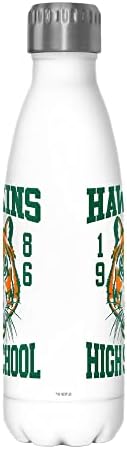 Netflix Stranger Things Hawkins High School 17 oz garrafa de aço inoxidável, multicolor