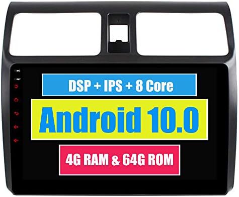 Rovone Android Car Séreo Bluetooth Radio Multimídia Cabeça GPS Navigação GPS para Suzuki Swift 2005-2010 com DSP MirrorLink