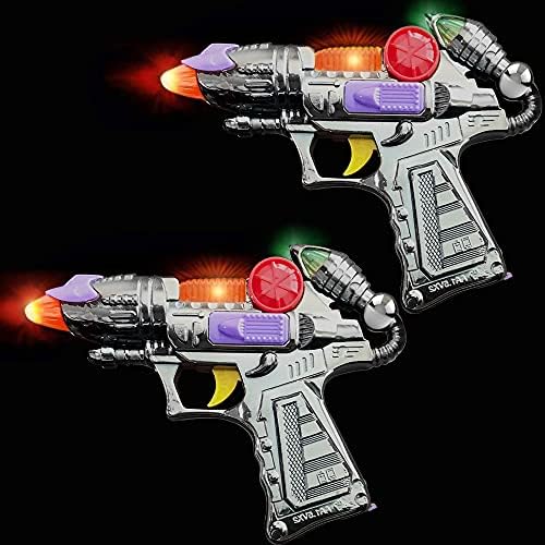 ArtCreativity Ranger de brinquedos manualmente, com luzes e sons piscantes, 2 pistolas futuristas legais, fingimento de tocar