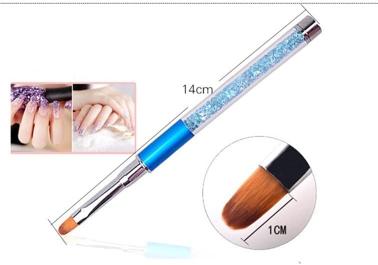 Escovo de unha CLGZS Conjunto para pintar a ferramenta de kit de caneta de pincel de shrenstone gel acrílico