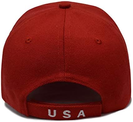 Missfun America Flag Eagle Baseball Cap Hat Bordery