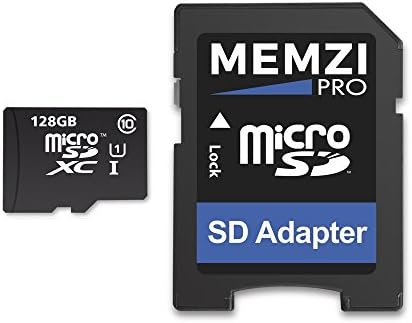 MEMZI PRO 128GB CLASS 10 80MB/S MICRO SDXC MEMÓRIA CARTÃO COM ADAPTOR SD para Acer ou NVIDIA Gaming Tablet PC's