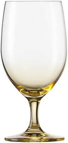 Schott Zwiesel Vina Touch, água 32, conjunto de 6, vidro de caule, vidro universal, vidro de cristal, âmbar, 453 ml, 118769