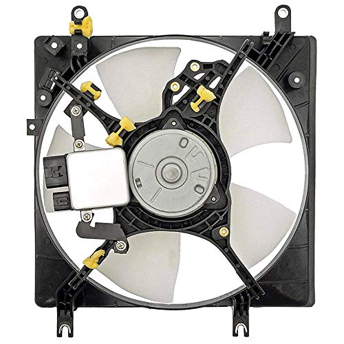 Ventilador de resfriamento rareelétrico compatível com Mitsubishi Galant 3.0L 2001-2003 por números de peça MR312178 MR312236 MR481726 MI3115104