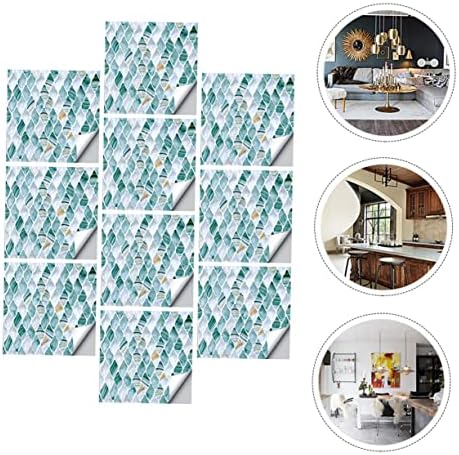 Adesivos de telha decorativa orfofe decoração de decoração de manto backsplash de azulejos de mantel adesivos de