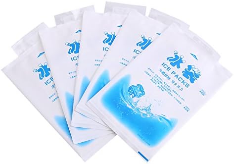 Sacos de resfriamento em gel reutilizáveis ​​de 10pcs para alimentos, uso médico e industria