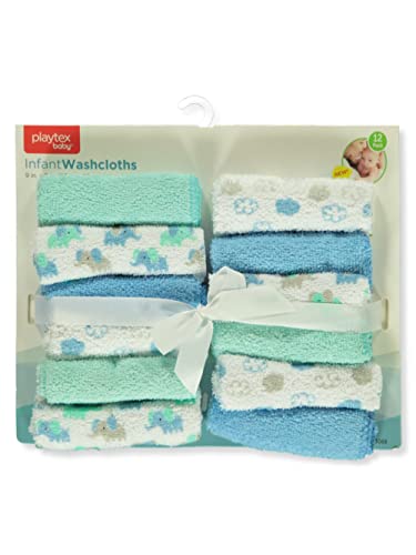 Playtex Baby Big Boys de 12 pacote de pacote de pacote de pacote - azul/multi, tamanho único