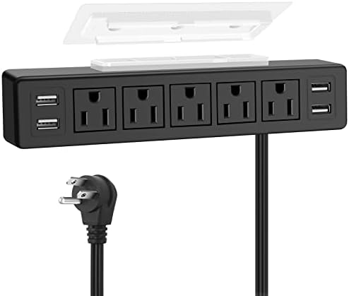 Under Desk Power Strip 4 AC 4 USB-A e 5 AC 4 USB-A