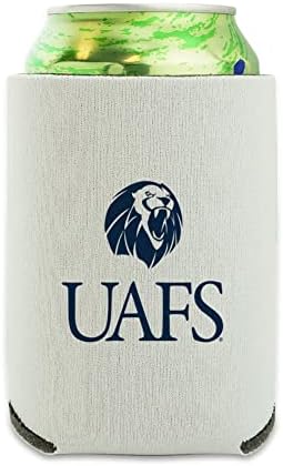Universidade de Arkansas - Logotipo secundário de Fort Smith - LAN CLAER - Drink Huve Hanga Hugger Isulador dobrável - Suporte isolado de bebida