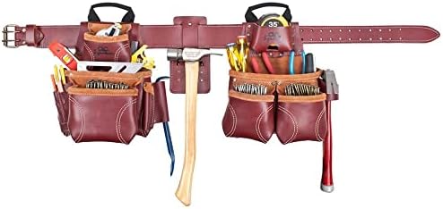 CLC Custom Leathercraft 21453 Sistema de combinação de couro pesado de elite de elite, 18 bolso