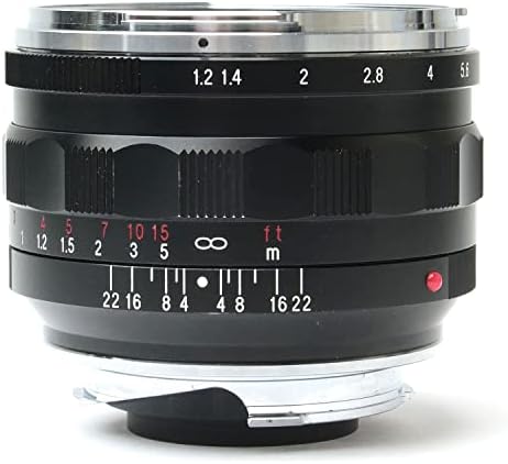 Voigtlander Nokton 40mm f/1.2 Lens de montagem Leica M de larga angular - preto