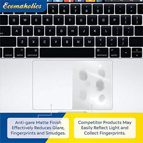 ECOMAHOLICS Trackpad Protector para ASUS ZenBook Pro 15 OLED Laptop de 15,6 ”Touch Pad Tampa com acabamento fosco transparente anti-arranhão anti-água Touchpad Film, acessórios para laptop