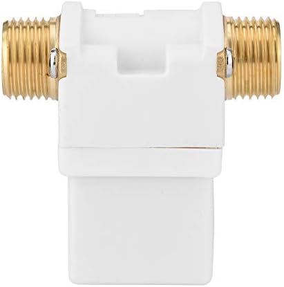 Válvula solenóide DC 12V, 1/2 N/C Válvula solenóide elétrica normalmente fechada, válvula de água de latão profissional de