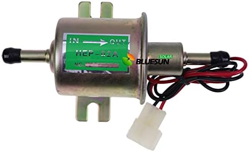 Bluesunsolar 12V 4-6psi a diesel em linha de baixa pressão Bomba de combustível elétrica HEP-02A HEP02A Substituição para Yanmar