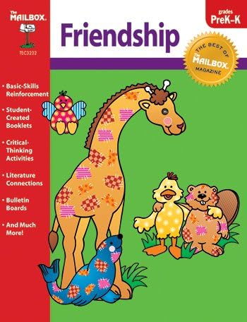 Livro de temas da amizade Números prek-k