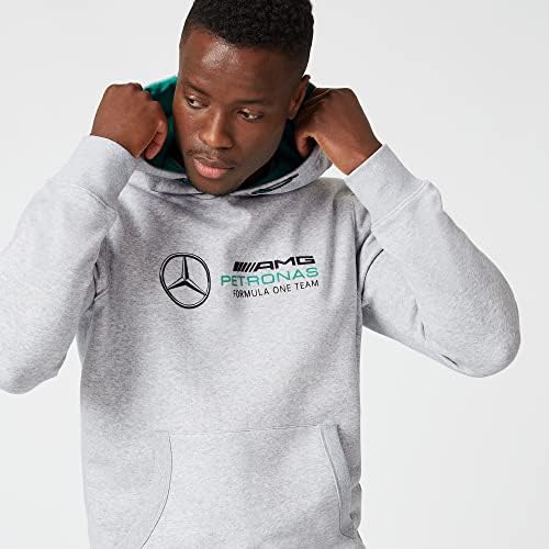 Mercedes AMG Petronas Formula 1 Team - Mercadoria oficial da Fórmula 1 - Logotipo Hoodie