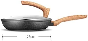 Gydcg non stick skilet wok com tampa, indução compatível com panela de panela refogue ， para gasolina de gasolina e indução