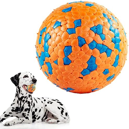 Bola de cachorro interativa de Fusoto, brinquedos para cães para tédio e estimulante, brinquedos para cães para mastigadores