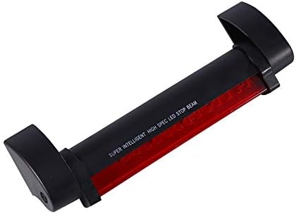 TBEST LED 3ª luz do freio, vermelho universal 14 LED 3º Auto Carro Breada traseira Luz de malha alta montagem alta 12V 3ª luz do freio 1 luz de freio vermelho 1 luz de freio vermelho Luz de freio