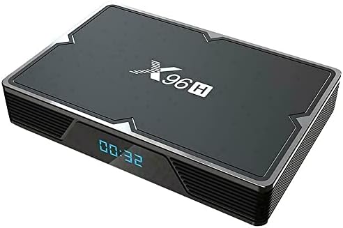 X96 H SMART 6K Android 9.0 TV Box H6 2G / 16 WiFi HDMI Media Player*Great Box, Black