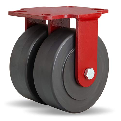 6 Hamilton pesado serviço duplo nylast® roda rígida