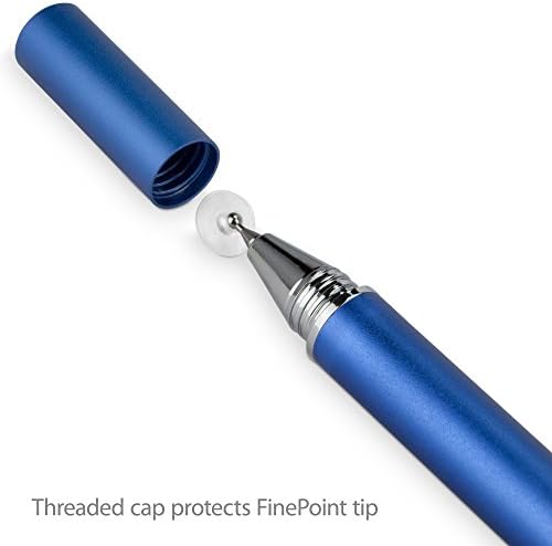 Caneta de caneta de onda de ondas de caixa compatível com hp probok x360 11 g5 ee - caneta capacitiva finetouch, caneta de caneta super precisa para hp probok x360 11 g5 ee - azul lunar azul