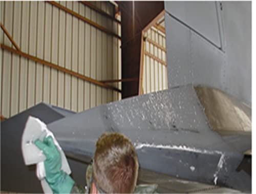 Almofada de limpeza de aeronaves escoceses, 4-5/8 em x 10 polegadas, 100 almofadas por caso, branco