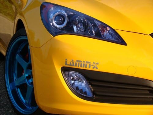 Tampas de farol azul de ajuste personalizado lamin-x para elemento Honda