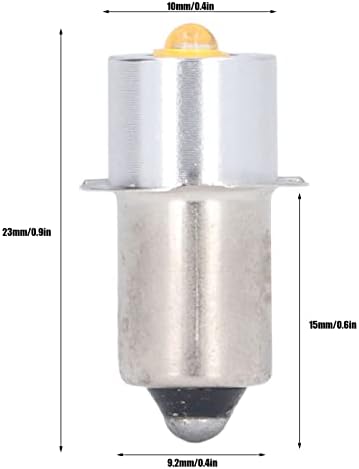 Lanterna de lanterna LED LED de alto brilho de emergência lanterna leve substitui a lâmpada quente 4.5V mais tempo de uso