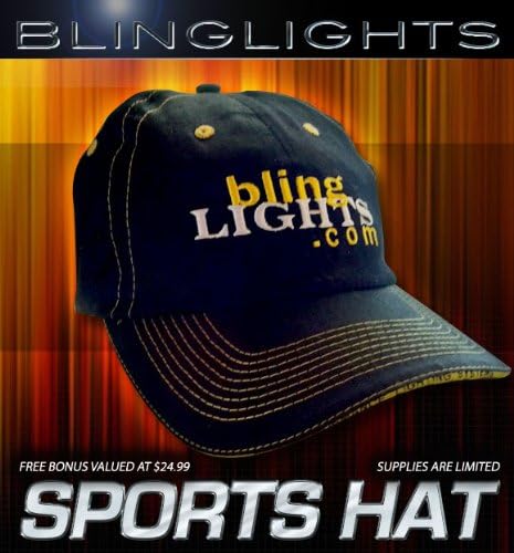 Blinglights White Halo Fog Lamps para 2003-2006 Lincoln Aviator Lights 04 05