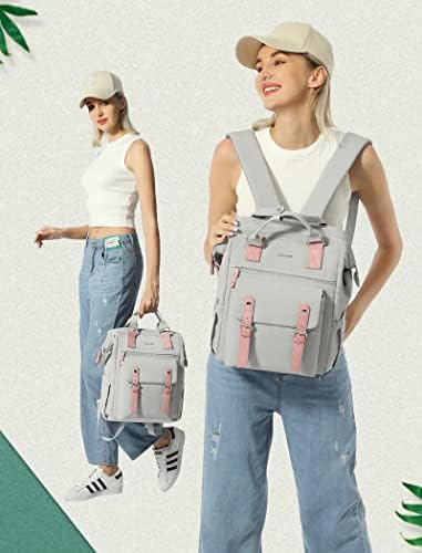 Backpack de laptop LoveVook para mulheres, enfermeira de enfermeira Trabalho de viagens Backpacks Backpacks Purse, Daypack