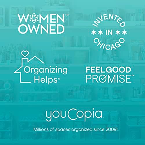 YouCopia Upspace Water Bottle and Travel Canek Cabinet Organizer, Rack de armazenamento ajustável para organização da cozinha,