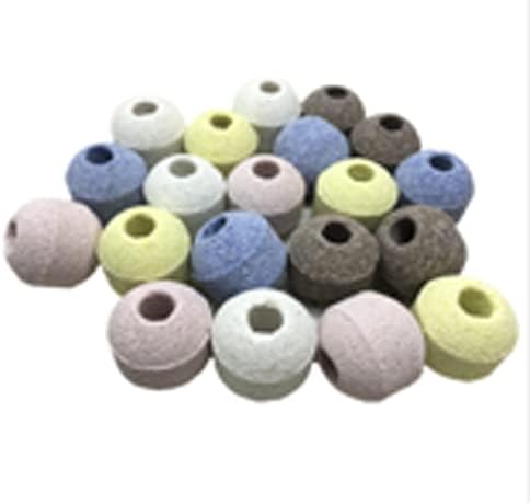 Tengkunlun 5D Nano Bio Balls Rings Ceramic Rings, meios de filtro biológico de aquário com bolsa de malha para tanques