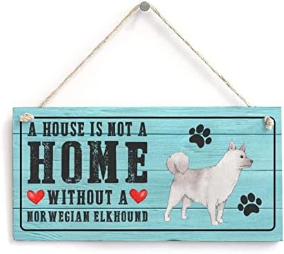 Amantes de cães citações signo shih tzu Uma casa não é uma casa sem um cachorro Funny Wood Dog Sign para cão Memorial placa Rústico