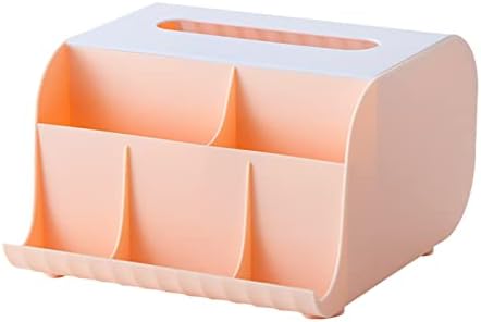 Dispensador de tecidos faciais DBYLXMN Titular da caixa de caixa de caixa com armazenamento de armazenamento Multifuncional Caixa de armazenamento para recipientes de armazenamento para roupas